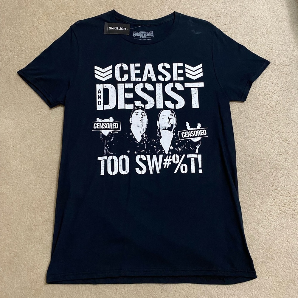 AEW Young Bucks The Elite Cease and Desist T-Shirt